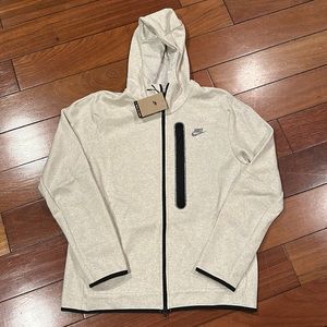 Nike Sportswear Tech Fleece Hoodie Sweater Jacket Men’s Size Large DD4688-100